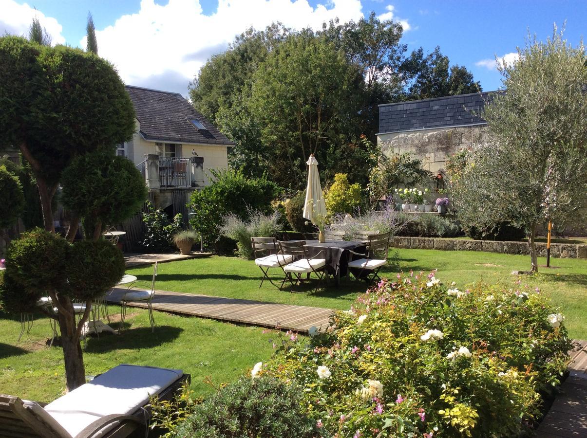 La Marine De Loire Hotel & Spa Montsoreau Exteriör bild