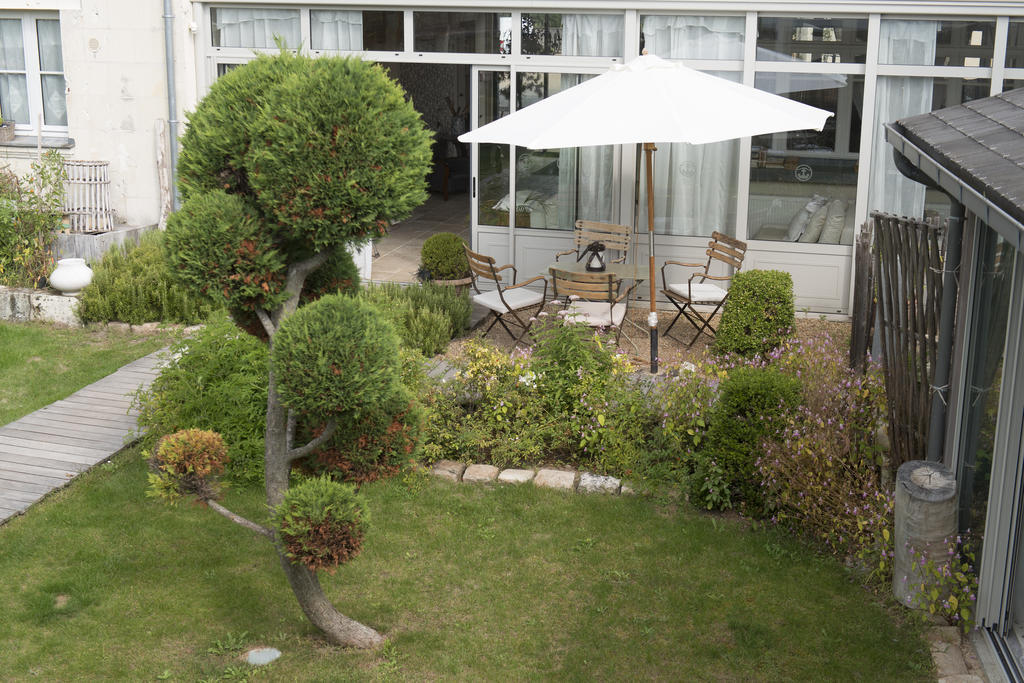 La Marine De Loire Hotel & Spa Montsoreau Exteriör bild